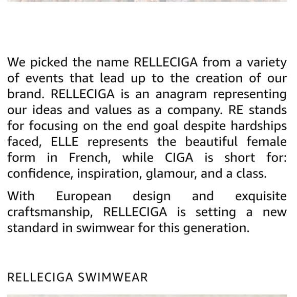 RELLECIGA White Criss Cross Triangle Bikini Top Size Small # - Picture 6 of 8